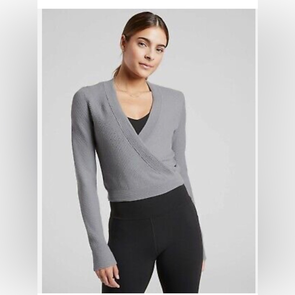 Athleta Grace ballet wrap cardigan